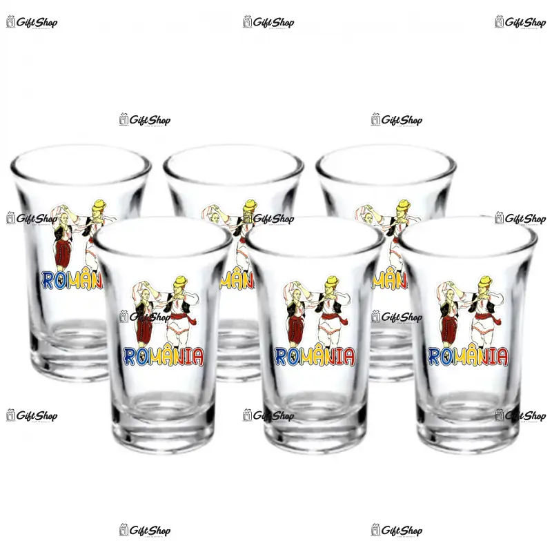 Tarani port popular romania, pahar shout, model 42b